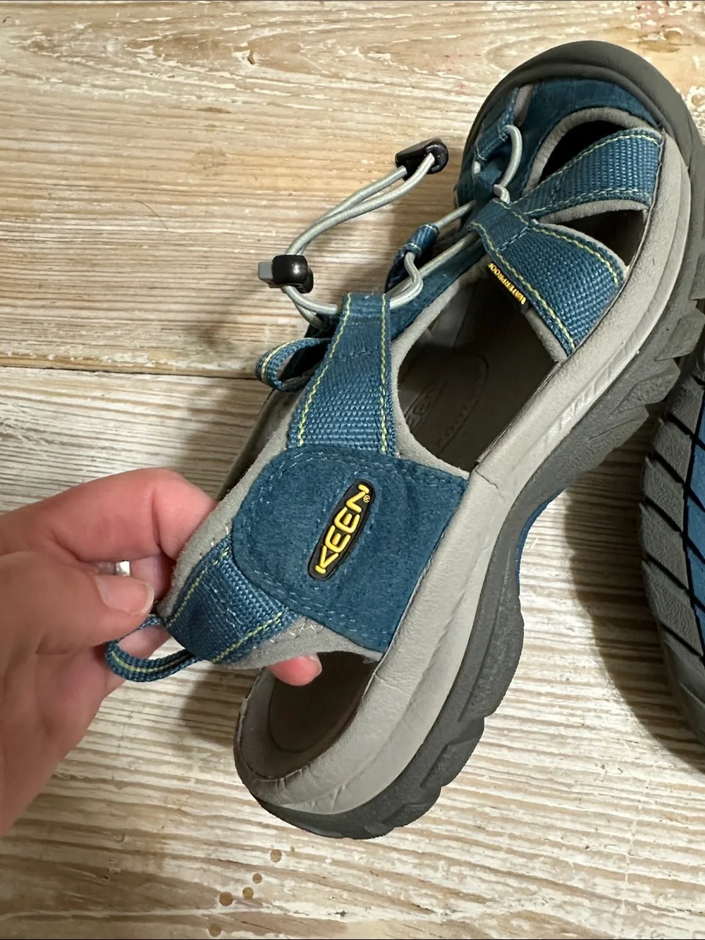 KEEN Venice H2 Sports Sandal Water Hiking Camping Shoe Teal Blue Size 7